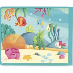 Livre de bain La fête sous l'océan (4 pièces)