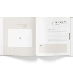 Livre de grossesse 9 mois à t'attendre (124 pages)