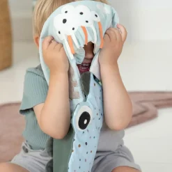 Livre d'éveil bébé Croco vert