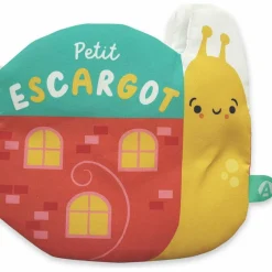 Livre en tissu Comptines accordéon - Petit escargot