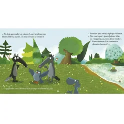 Livre Le loup qui apprivoisait ses émotions