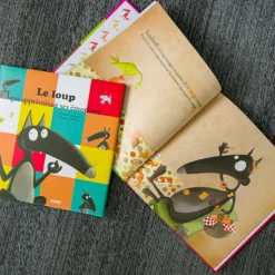Livre Le loup qui apprivoisait ses émotions