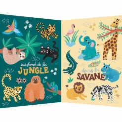 Livre Mes 100 animaux à découvrir X Michelle Carlslund