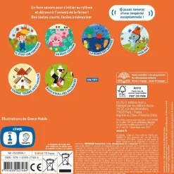 Livre Mes comptines de la ferme Mes premiers sonores