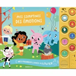 Livre Mes premiers livres à écouter Mes comptines des émotions