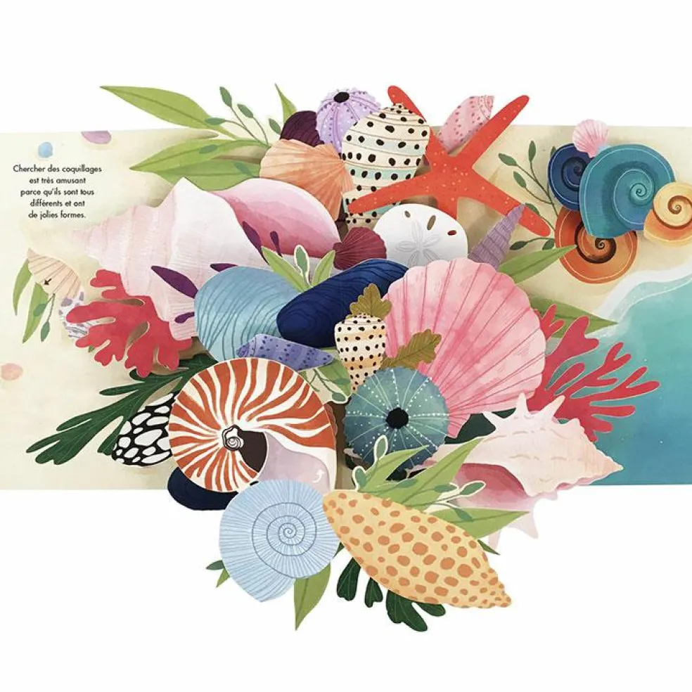Livre pop-up Trésors de l'Océan
