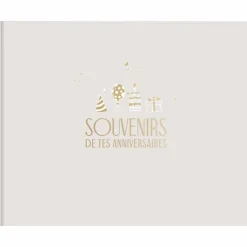 Livre Souvenirs de tes anniversaires