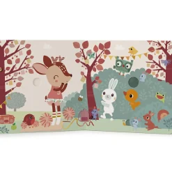Livre tactile et sonore Happy Forest
