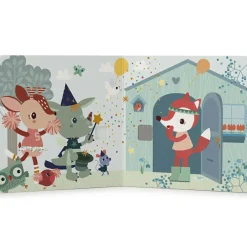 Livre tactile et sonore Happy Forest