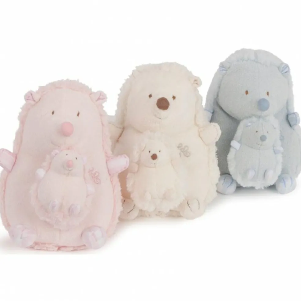 Léon le hérisson musical écru (25cm)