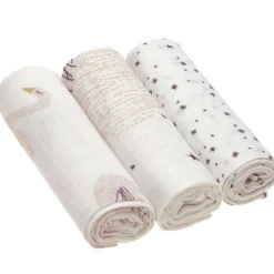 Lot 3 langes cygne Little Water (80 x 80 cm)