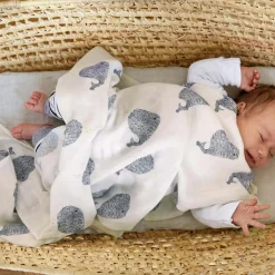 Lot 2 maxi langes baleine Little Water (120 x 120 cm)