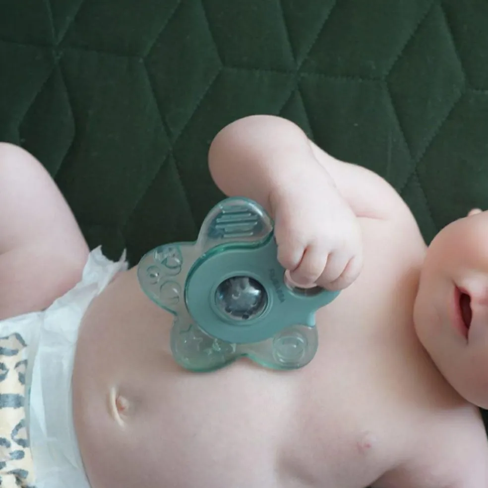 Lot de 2 anneaux de dentition étoile bleu