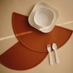 Lot de 2 assiettes carrées Ivory