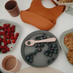 Lot de 2 assiettes carrées Sage