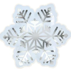 Lot de 8 assiettes Flocons