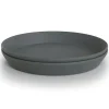 Lot de 2 assiettes rondes Smoke