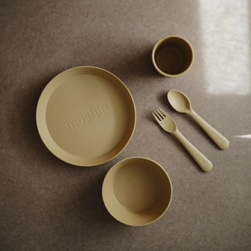 Lot de 2 assiettes rondes Mosterd