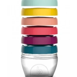 Lot de 6 Babybols avec couvercles de couleurs (250 ml)