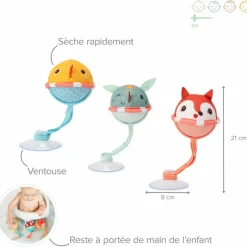 Lot de 3 balles de bain Joe