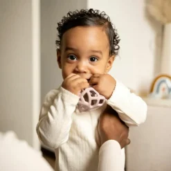 Lot de 2 balles de préhension Vieux Rose-Warm Linen