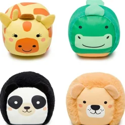 Lot de 4 balles doudous Jungle Doodballs