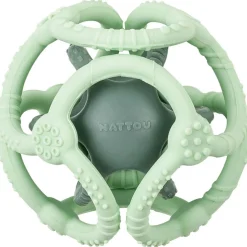 Lot de 2 balles encastrables en silicone vertes