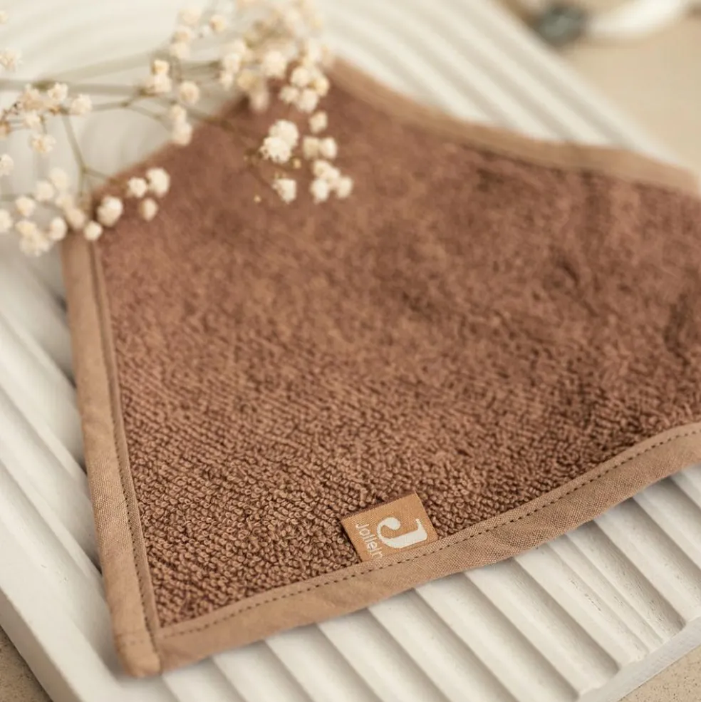 Lot de 2 bavoirs bandana Biscuit