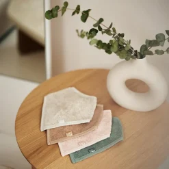 Lot de 2 bavoirs bandana Biscuit