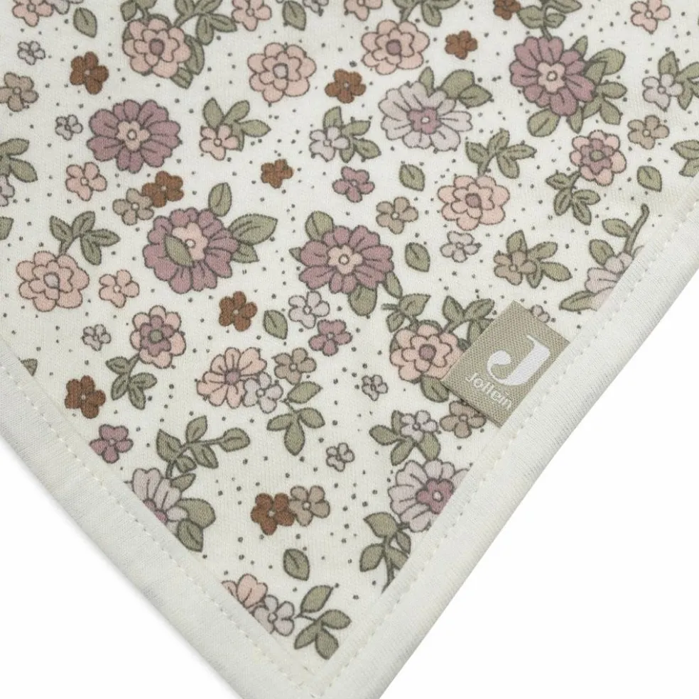 Lot de 2 bavoirs bandana Retro Flowers