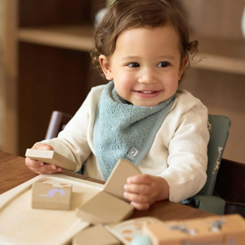 Lot de 2 bavoirs bandana Sea Green