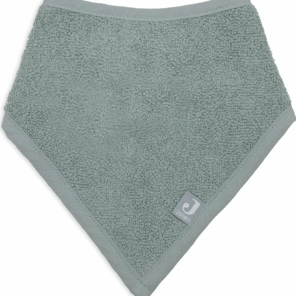 Lot de 2 bavoirs bandana Sea Green