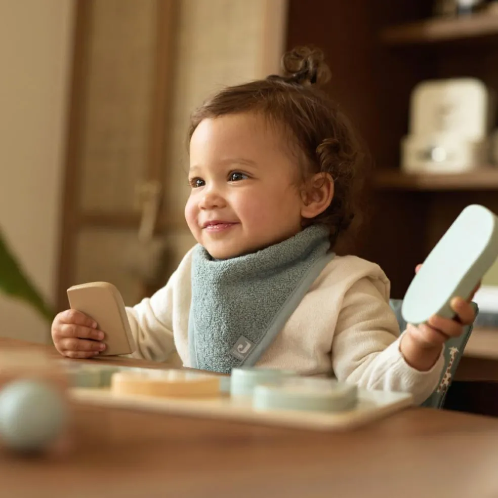 Lot de 2 bavoirs bandana Sea Green