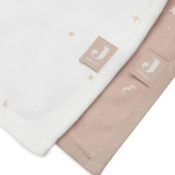 Lot de 2 bavoirs bandana Twinkling Wild Rose