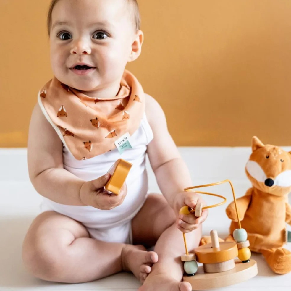 Lot de 3 bavoirs bandanas Fierce Fox