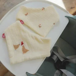 Lot de 2 bavoirs bandanas Maternity Love