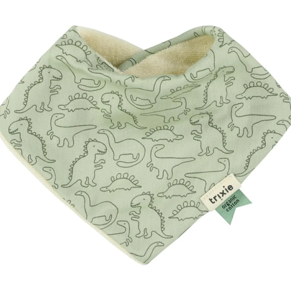 Lot de 3 bavoirs bandanas Daring Dino