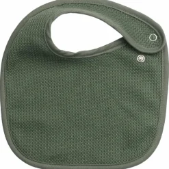 Lot de 6 bavoirs de naissance Nid d'abeille Sauge