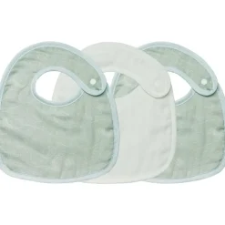 Lot de 3 bavoirs de naissance Au large de Nova