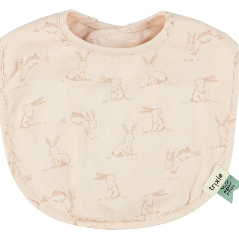 Lot de 2 bavoirs de naissance Rosy Rabbit