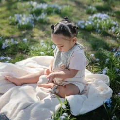 Lot de 2 bavoirs en mousseline Tradewinds-Baby Blue