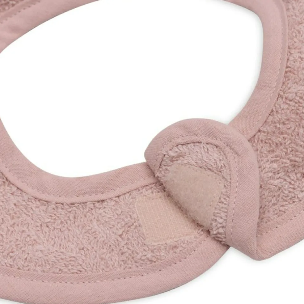 Lot de 3 bavoirs en éponge Wild Rose-Nougat-Biscuit