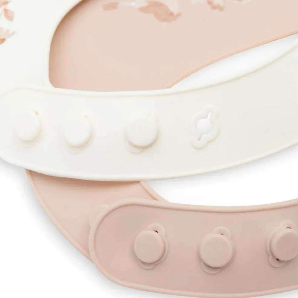 Lot de 2 bavoirs en silicone Lovely Birds