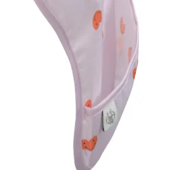 Lot de 2 bavoirs Happy Rascals Coeur lavande