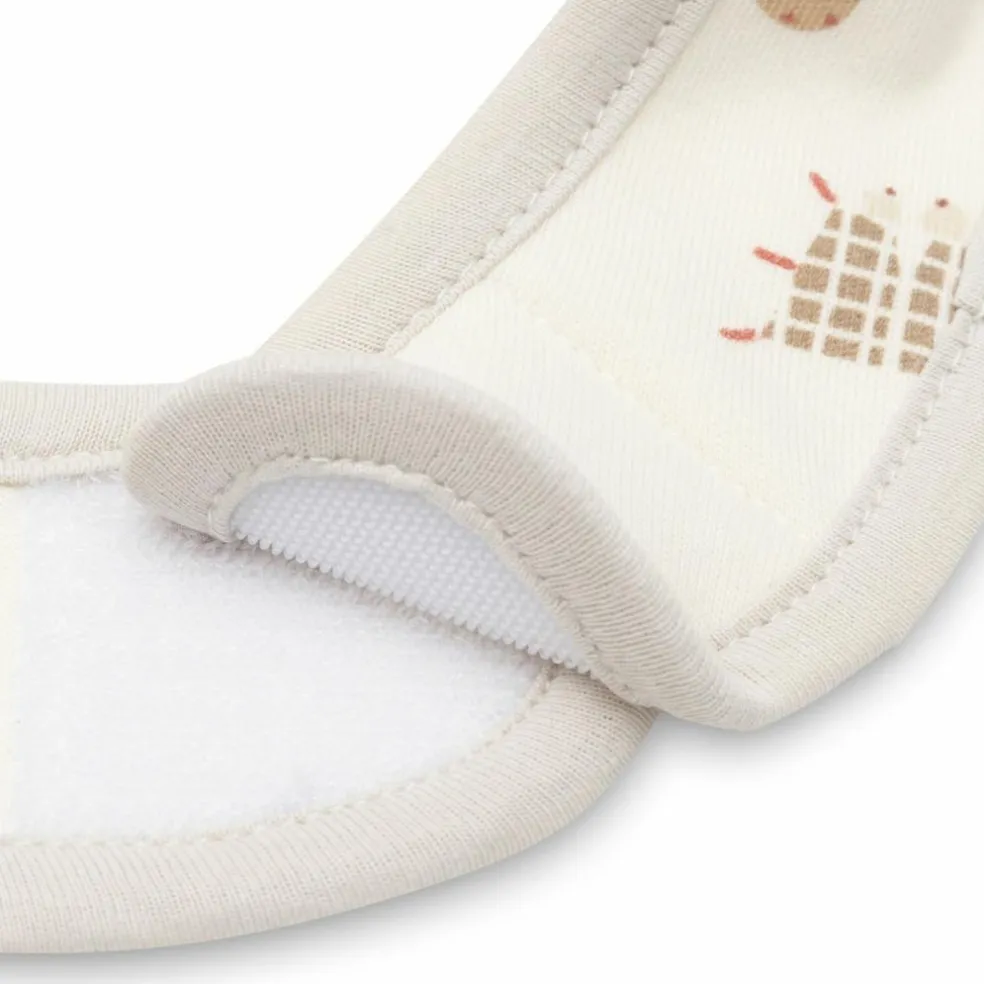 Lot de 5 bavoirs imperméables Animal Friends