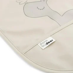 Lot de 2 bavoirs imperméables à velcro Lalee Sable