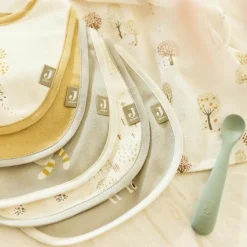 Lot de 5 bavoirs imperméables Tiny Park