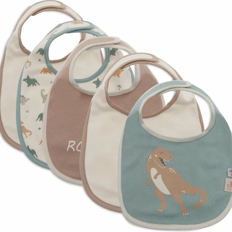 Lot de 5 bavoirs imperméables Roarsome