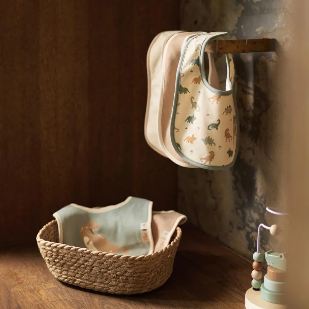 Lot de 5 bavoirs imperméables Roarsome