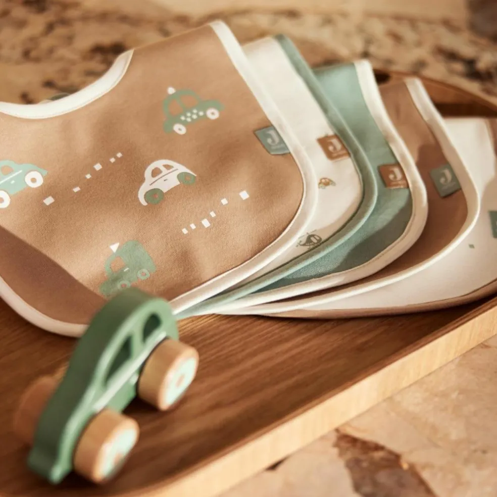 Lot de 5 bavoirs imperméables On the Go